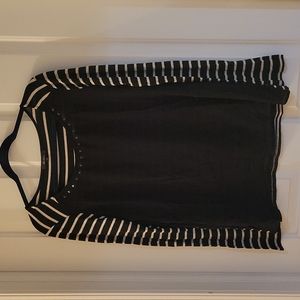 Ella Moss black shirt with studs medium